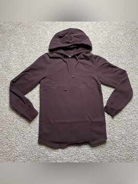 Reigning Champ Curved Hem Terry Hoodie